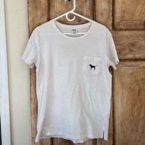 PINK Victoria’s Secret T-Shirt with Dog Logo